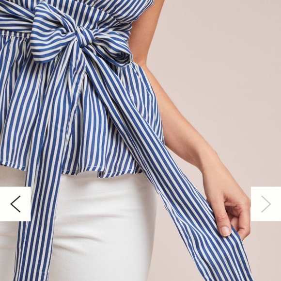 Anthropologie Leblon Wrap Top - Picture 3 of 7